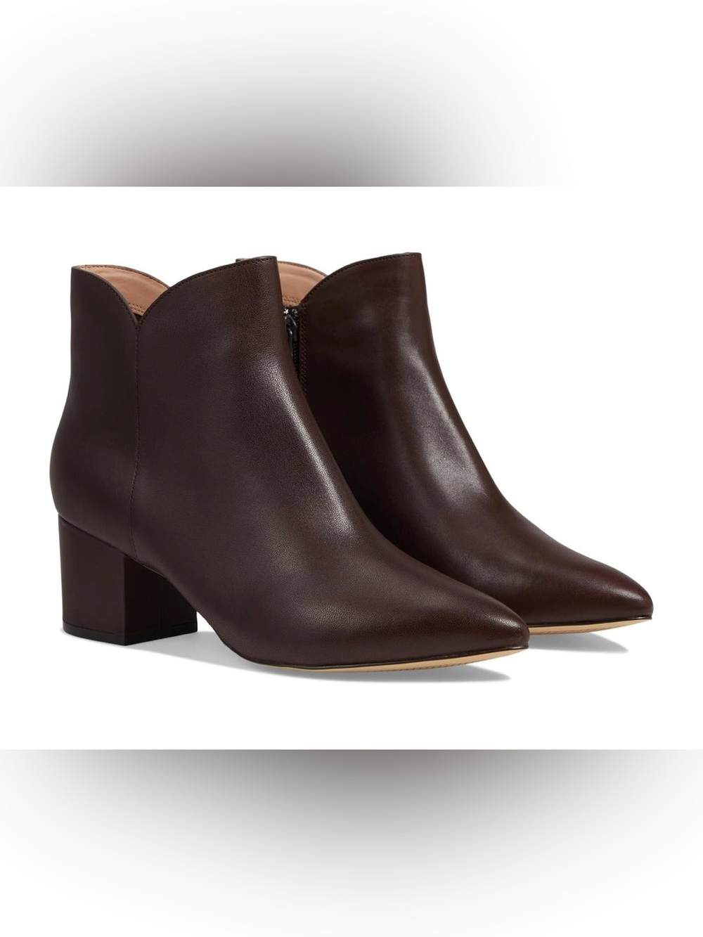 Cole Haan Elyse Bootie 60 MM in Madeira Leather